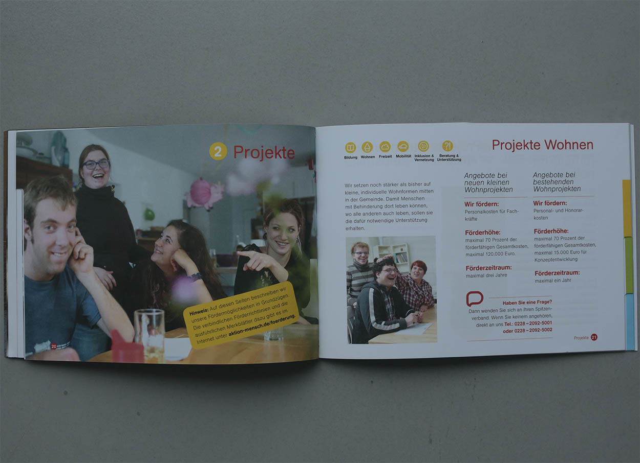 30/53&emsp;&emsp;&emsp;&emsp;Brochure Wohnen - Aktion Mensch - 2017