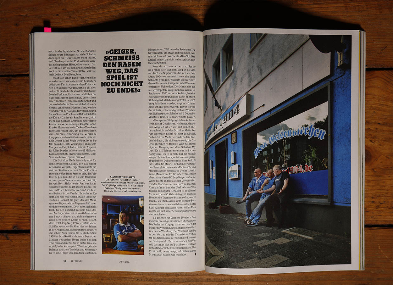 21/83&emsp;&emsp;&emsp;&emsp;11FREUNDE, Schalker Meile, 2013