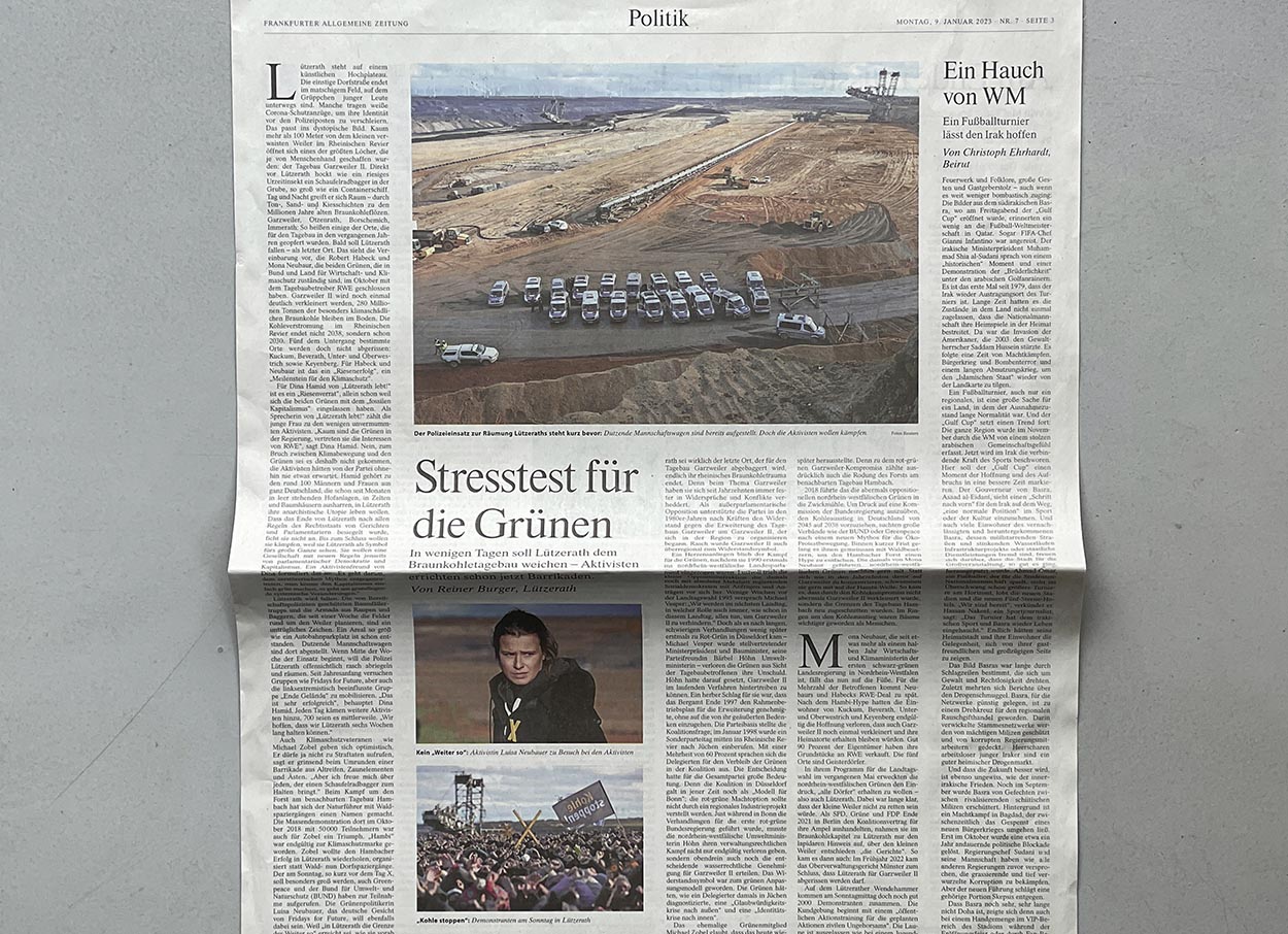 6/83&emsp;&emsp;&emsp;&emsp;FAZ, Luetzerath, 2023