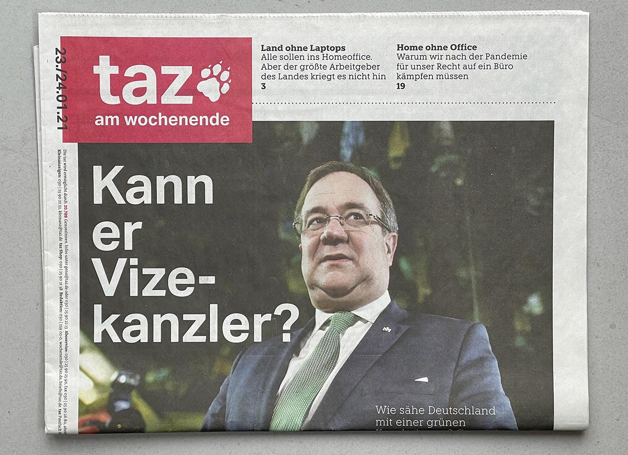 3/83&emsp;&emsp;&emsp;&emsp;TAZ, Armin Laschet, 2021