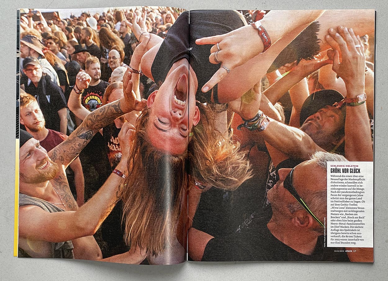 2/83&emsp;&emsp;&emsp;&emsp;Stern, First Wacken Open Air Festival after COVID-19 pandemic, 2022