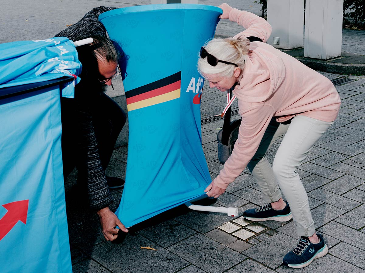 2/21 Communal election campaign, Gelsenkirchen, 2025