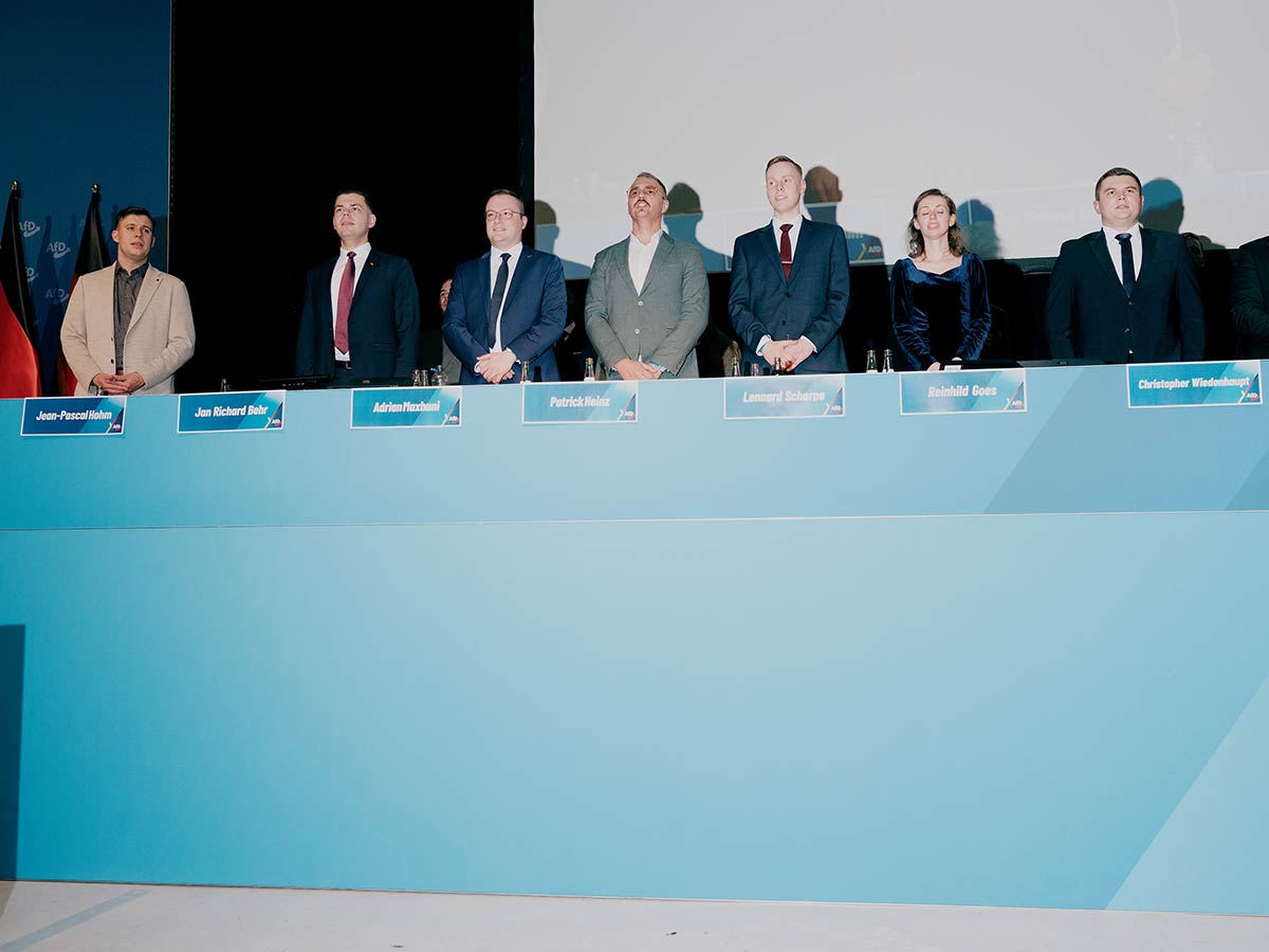 10/21 At the national party convention, Riesa, 2025