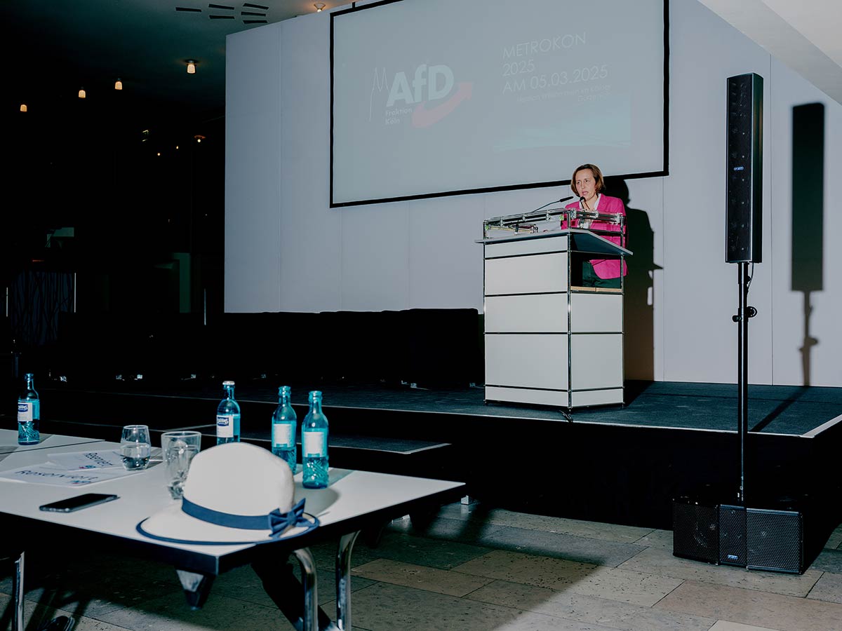 17/21 Beatrix von Storch at a communal meeting, Cologne, 2025